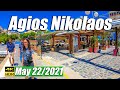 Walking in Agios Nikolaos, Crete Greece 2021