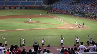 PC0019 20200820 , 三下 , 朱育賢：三振，二出局。(Rakuten Monkeys啟用電視輔助判決，原判定為打者揮空三振，挑戰失敗，維持原判)