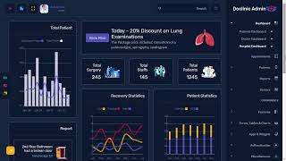 Hospital Dashboard Bootstrap 5 Admin Templates with RTL Dark Theme