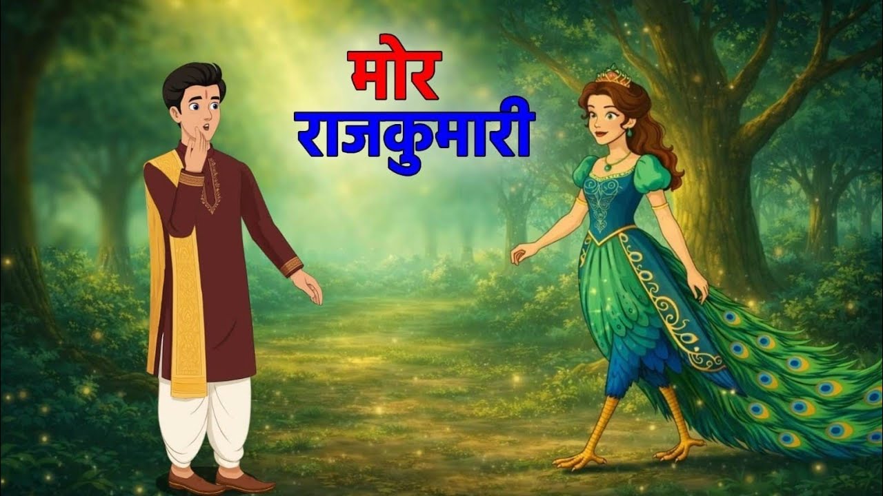 मोर राजकुमारी l The Peacock Princess l Hindi Story l Hindi kahani l Fairy Tale l Cartoon Story