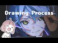 Rimuru Tempest | Tensura : Anime Character Illustration Process