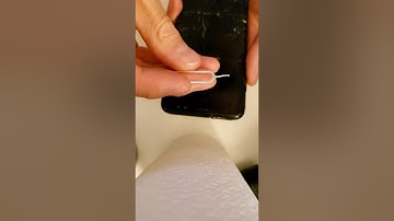Extreme method -- Stuck sim card - remove without disassembly