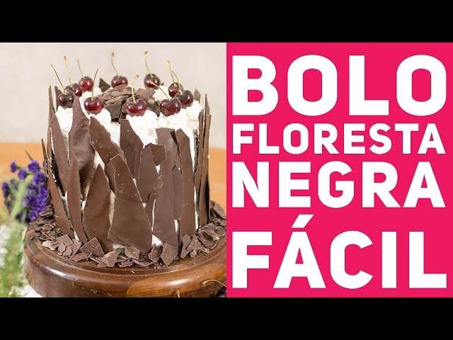 Como Fazer Bolo Floresta Negra De AniversÁrio Recheio Chantininho Receitas Minuto 348