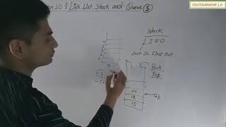 Class 12 Computer Science Chapter 10 Link list Stack and Queue Video 5