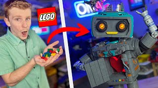 Building a ROBOT out of LEGO in 1 week…