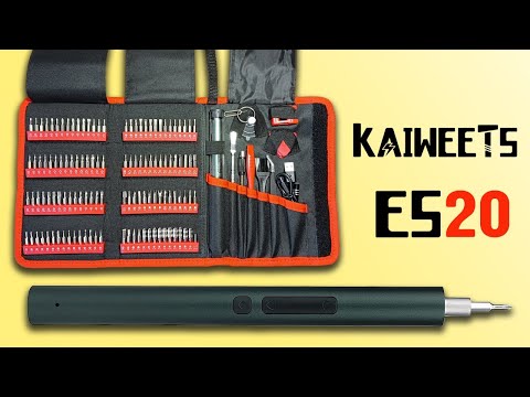 Видео: Электрическая отвертка ES20 от KAIWEETS