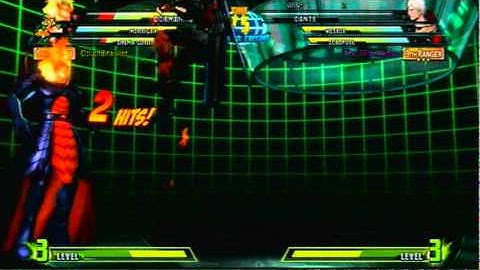 MvC3 (PS3) Ranked Match # I almost rank down