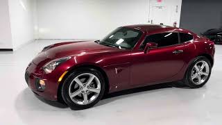 2009 Pontiac Solstice GXP Coupe 5-Speed! 6K Miles!