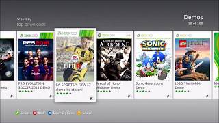 Xbox 360 dema zdarma ke stažení (Free demos)