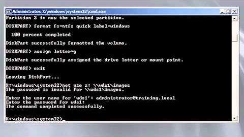 Deploying a WIM Image