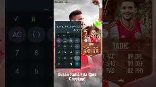 Dusan Tadić Card Checkup