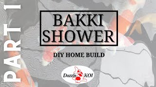 DIY Bakki shower (Make your own PART 1) homemade Koi pond filter