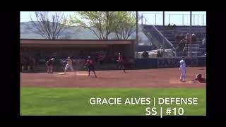 Gracie Alves Softball Skills Video 2019 | Solano Community College screenshot 1