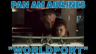 PAN AM AIRLINES JFK AIRPORT 1960 "WORLDPORT" PROMO FILM w/ BOEING 707  72382