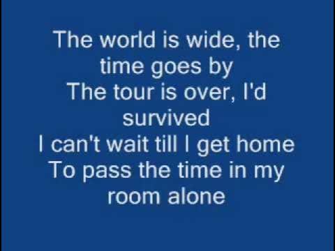 Blink 182 Adam's Song Lyrics