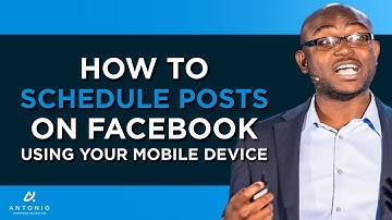 How To Schedule Posts On Facebook Using Your Mobile Device