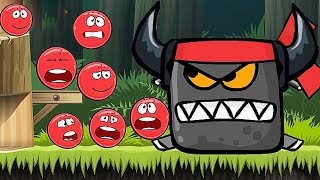 Новый КРАСНЫЙ ШАР | 1-30 УРОВНИ | Мультик игра Red Ball 4. Cartoon about the red ball 2020