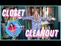 CLEANING OUT MY ENTIRE CLOSET// ORGANIZING AND CLEANING OUT MY CLOSET//  SUMMER 2020