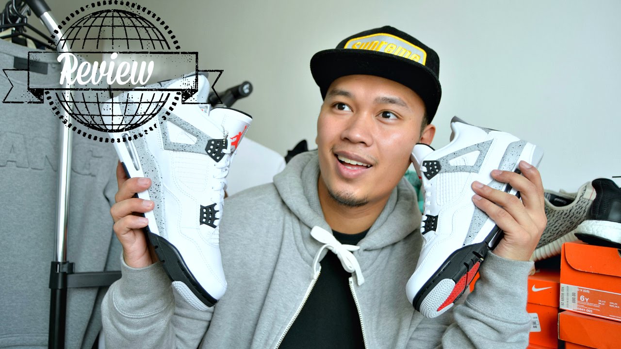 Air Jordan 4 Retro OG White Cement 2016