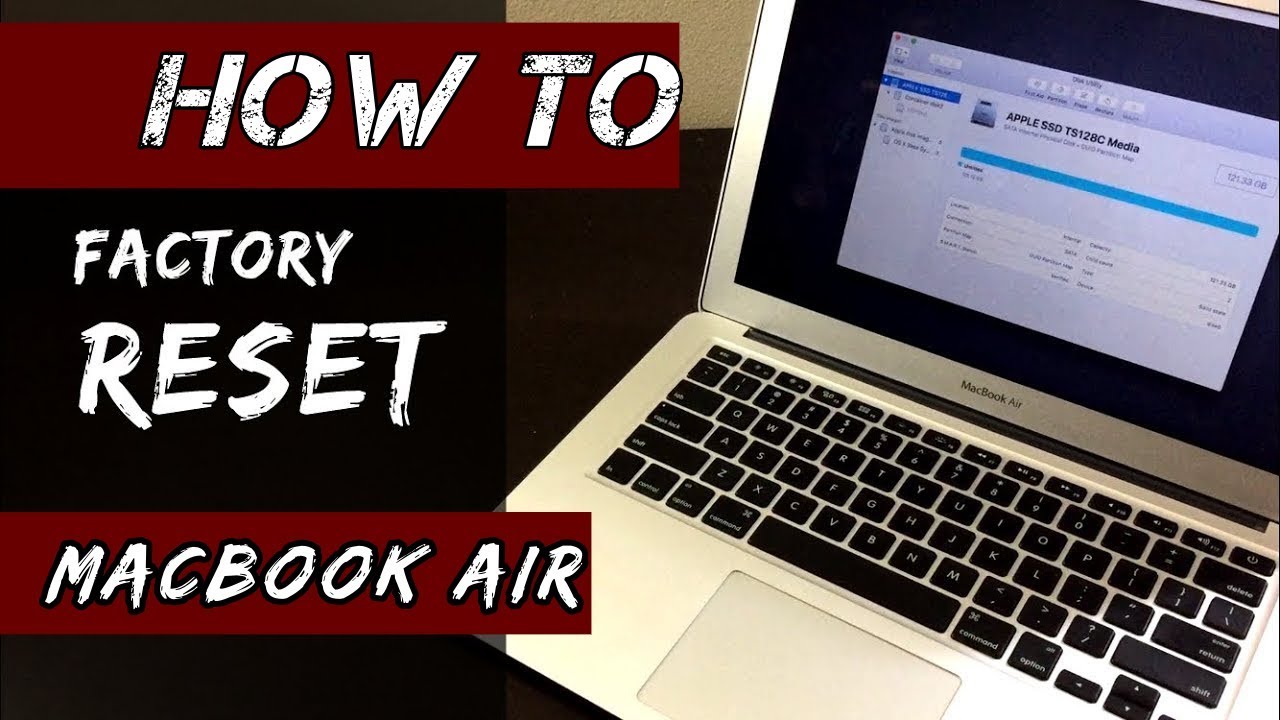 HOW to Factory Reset MacBook Air [9-9]