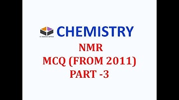 NMR Spectroscopy  MCQ PART 3, H NMR, CSIR NET ,GATE,For Digital India campaign