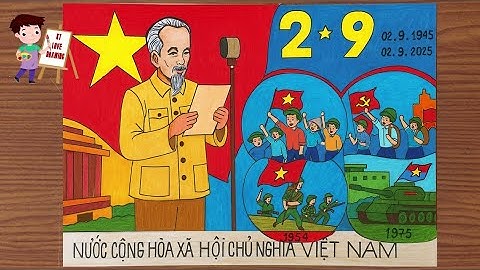 Vẽ Tranh Kỷ Niệm 80 Năm Ngày Quốc Khánh Việt Nam | 2/9/1945 - 2/9/2025 | Vẽ Tự Hào Dân Tộc! P5