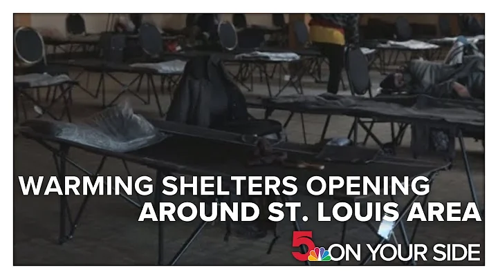 Warming shelters opening in St. Louis and three area counties