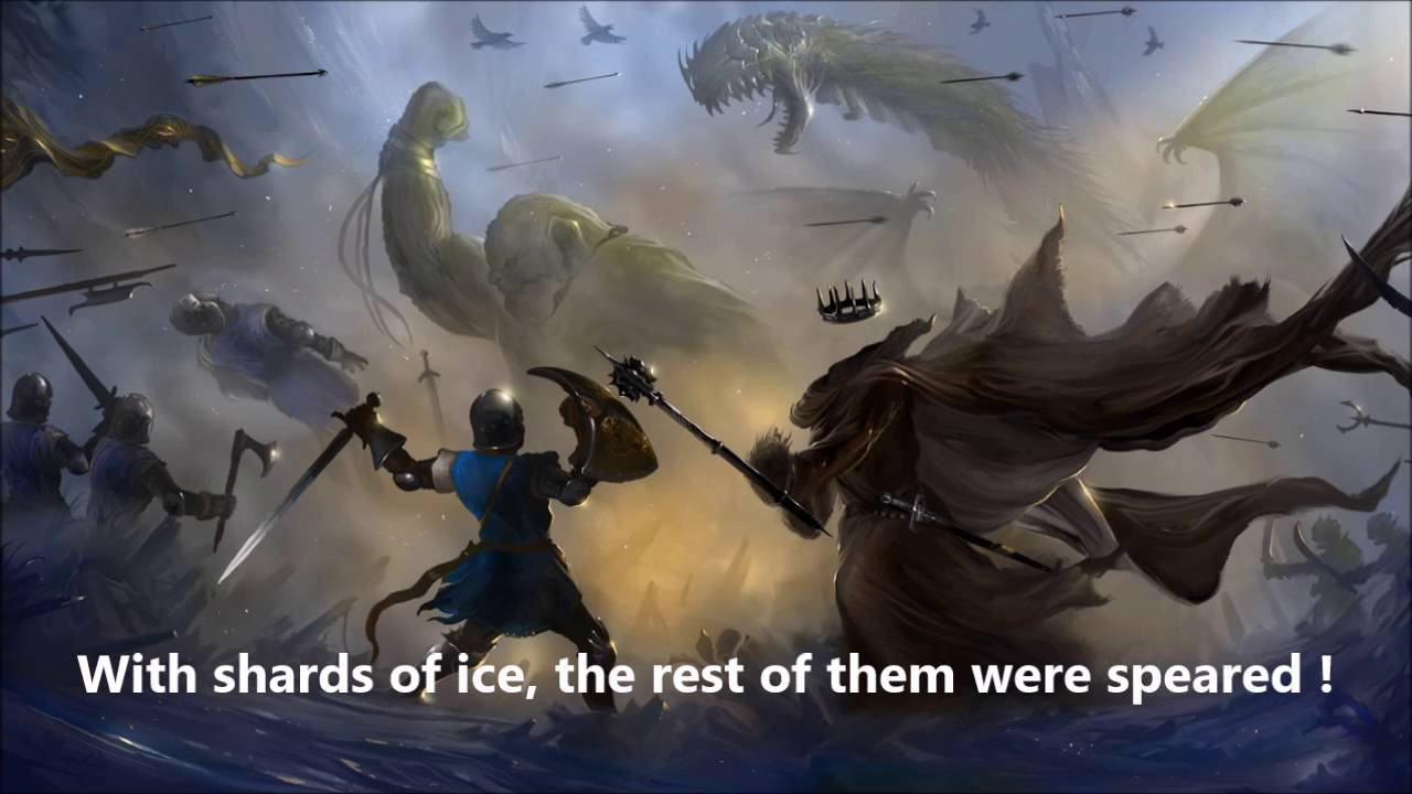 folk metal genre Adavänt - The Battle Of Maelstrom Valley (with lyrics)