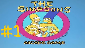 The Simpsons Arcade Game Part 1