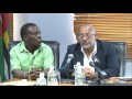 Oecs directorgeneral dr didacus jules at press briefing in dominica
