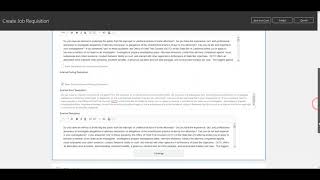 Creating a Req as a Hiring Manager CALBAR