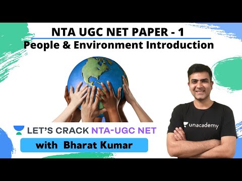 People & Environment Introduction | Full Course on People & Environment | NTA UGC NET | Kumar Bharat