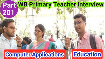 WB Primary TET Interview Questions & Answers| WB Primary Teacher Interview-2014 & 2017| Part-201