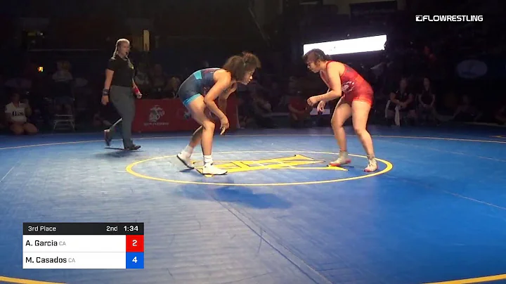 152 Lbs 3rd Place Annabel Garcia California Vs Mar...