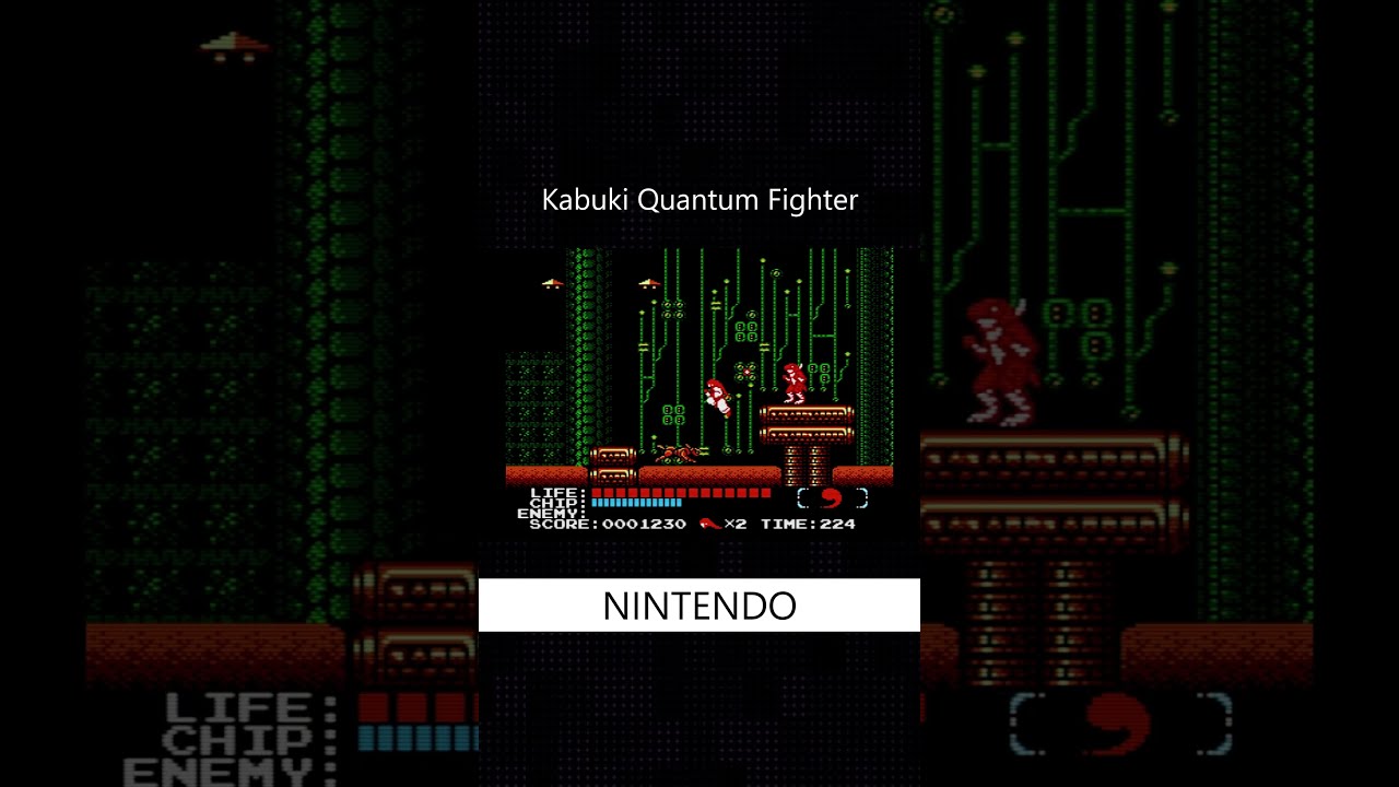 ⚡ Kabuki Quantum Fighter (NES, 1990) ⚡ - YouTube