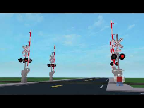 Railroad Crossing New Update Railroad Crossing Roblox Youtube - roblox railroad crossing model