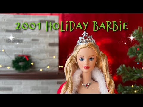 2001 Holiday Celebration Barbie - Happy Dollidays Countdown to Christmas!