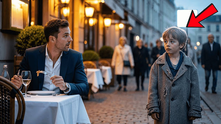 Ragazzo Senza Tetto Chiede a un Milionario: "Posso Mangiare i Suoi Avanzi?" — E Lui Cambia Tutto!