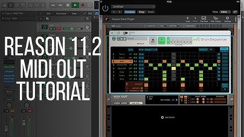 Reason 11.2 - Midi Out Tutorial