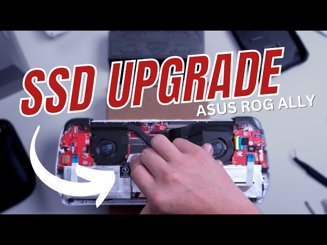 Here's how I upgraded the SSD of the ASUS ROG Ally