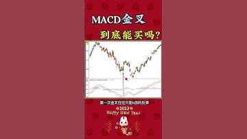 MACD金叉到底能不能买？（新年第一个视频）#shorts#macd#macd指标
