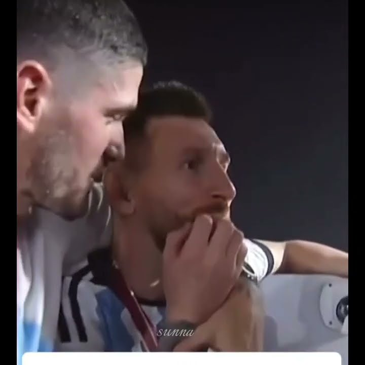 Messi and De paul friendship🥺❤️