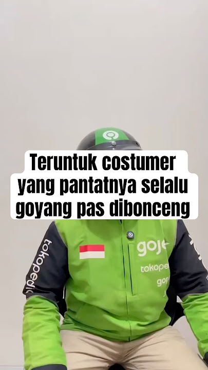 Teruntuk costumer yang goyang goyang pas dibonceng #narek #gojekanyep #smartphone #gojekgacor
