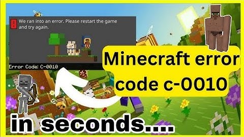 How to Fix Minecraft Error Code D-0010 in seconds | Quick & Working Solution (2025)