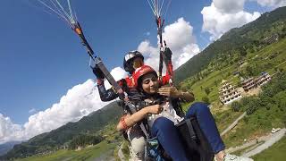 Passenger Did Vomit Paragliding Pokhara Nepal 