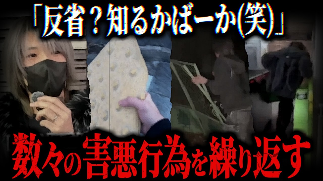 【本人と通話】点字ブロックを湖に投げる、無賃乗車改札蹴り逮捕歴のある害悪トー横おじさんと対決した