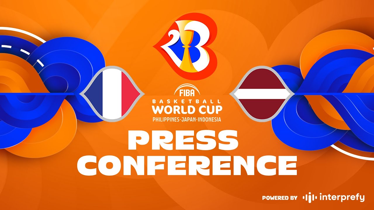 France v Latvia - Press Conference | FIBA Basketball World Cup 2023