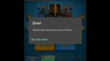 How to fix client and server are out of sync problem in clash royale