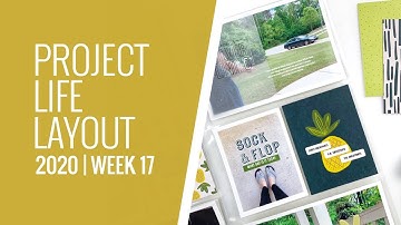 Project Life Process Layout 2020 | Week 17