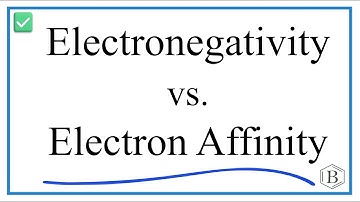 Electron Affinity vs Electronegativity   |   Key Differences Explained